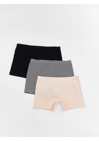 Yeni Sezon Kız Çocuk Boxer 3'lü
