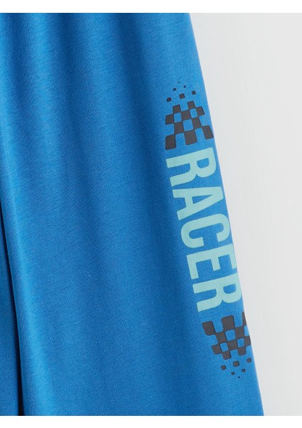 Yeni Sezon Beli Lastikli Erkek Çocuk Pijama Alt 2'li fırsatları