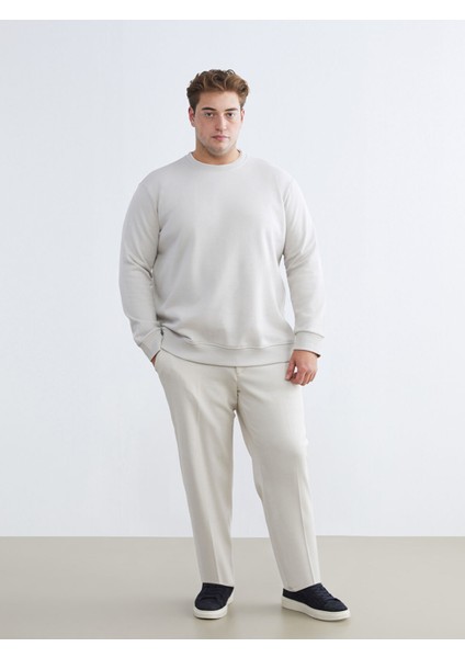 Yeni Sezon Bisiklet Yaka Erkek Kalın Sweatshirt fiyatları