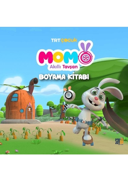Akıllı Tavşan Momo Boyama Kitabı