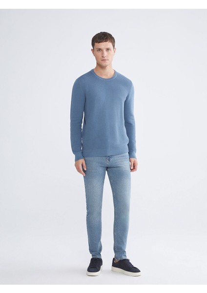 Yeni Sezon Bisiklet Yaka Erkek Triko Kazak modelleri