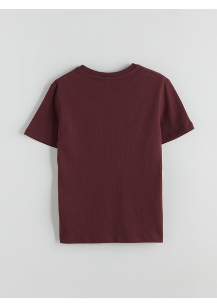 Yeni Sezon Bisiklet Yaka Baskılı Erkek Çocuk Tişört modelleri