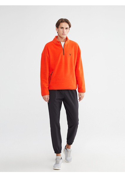 Yeni Sezon Fermuarlı Dik Yaka Uzun Kollu Erkek Sweatshirt fiyatları