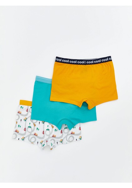Yeni Sezon Baskılı Erkek Çocuk Boxer 3'lü fiyatları