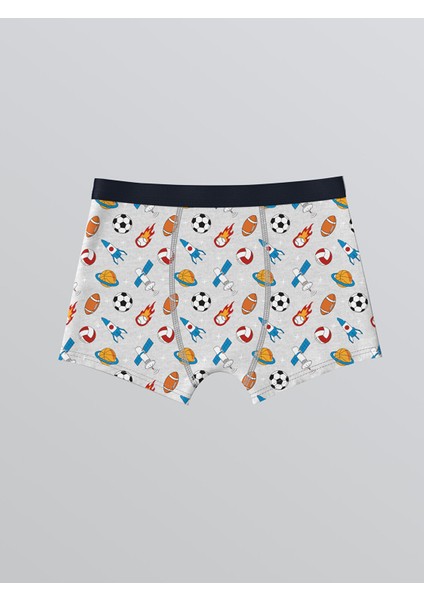 Yeni Sezon Baskılı Erkek Çocuk Boxer 3'lü fiyatları