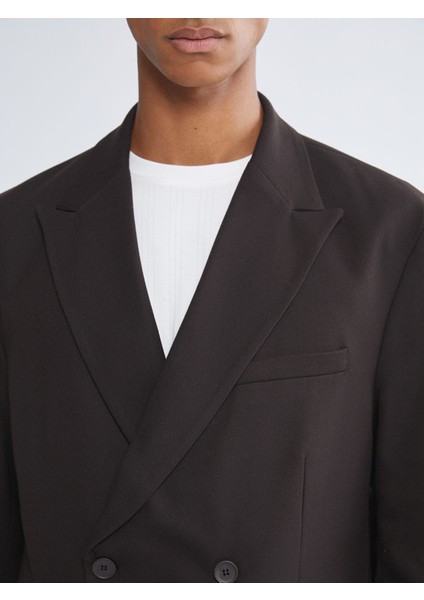 Yeni Sezon Standart Kalıp Erkek Blazer Ceket fırsatları