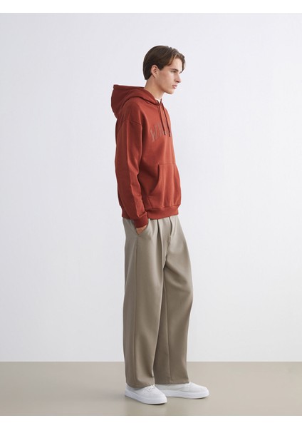 Yeni Sezon Uzun Kollu Baskılı Erkek Kalın Hoodie fiyatları