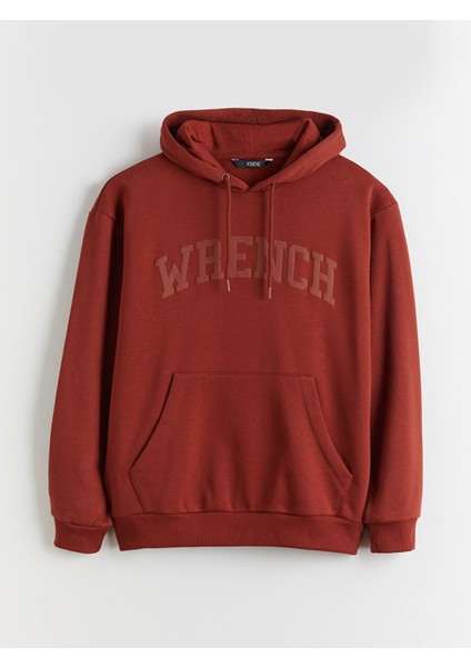 Yeni Sezon Uzun Kollu Baskılı Erkek Kalın Hoodie indirimleri