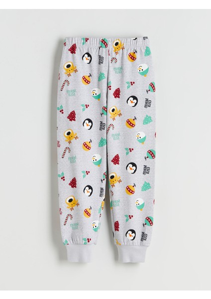 Yeni Sezon Baskılı Erkek Çocuk Pijama Takımı fırsatları