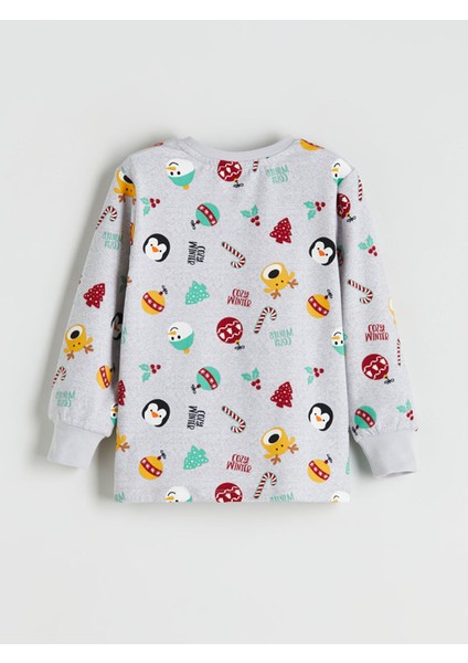 Yeni Sezon Baskılı Erkek Çocuk Pijama Takımı modelleri