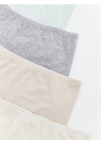 Yeni Sezon Basic Kız Çocuk Boxer 5'li modelleri