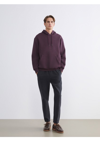 Yeni Sezon Kanguru Cepli Erkek Kalın Hoodie modelleri