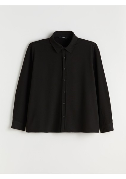 Yeni Sezon Büyük Beden Regular Fit Uzun Kollu Erkek Gömlek indirimleri