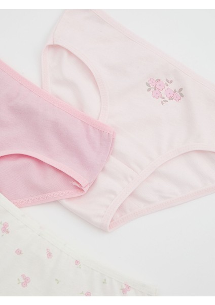 Yeni Sezon Çiçekli Kız Çocuk Külot 3'lü fiyatları