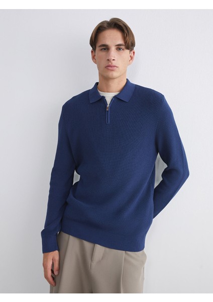Yeni Sezon Polo Yaka Erkek Triko Kazak