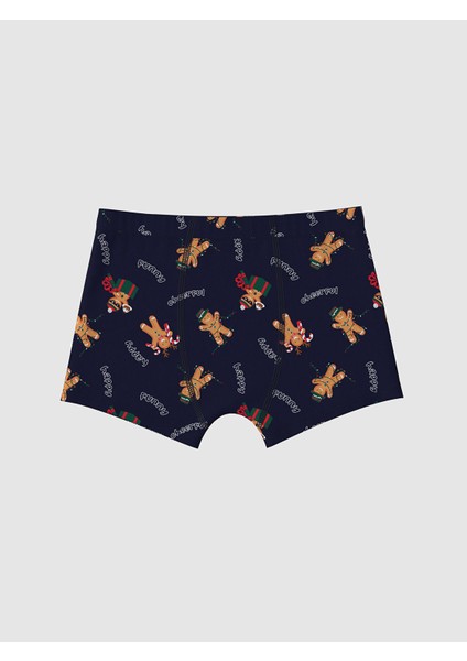 Yeni Sezon Yılbaşı Temalı Erkek Çocuk Boxer 3'lü fiyatları