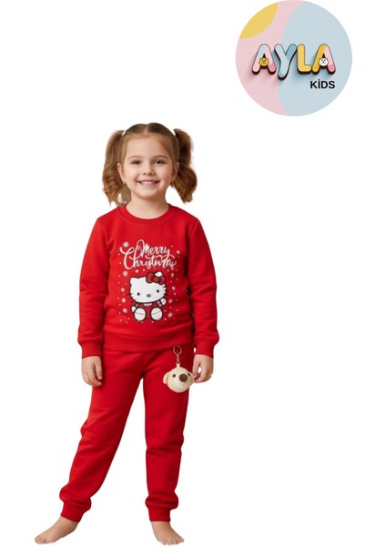 Alt Üst Takım Yılbaşı Temalı Hello Kitty'li modelleri