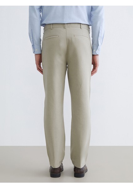 Yeni Sezon Standart Kalıp Erkek Pantolon fırsatları