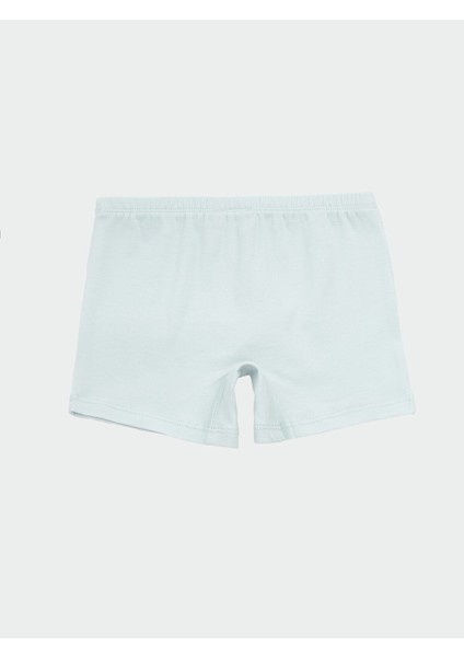 Yeni Sezon Beli Lastikli Kız Çocuk Boxer