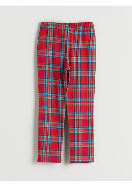 Yeni Sezon Gömlek Yaka Ekose Erkek Çocuk Pijama Takımı indirimleri