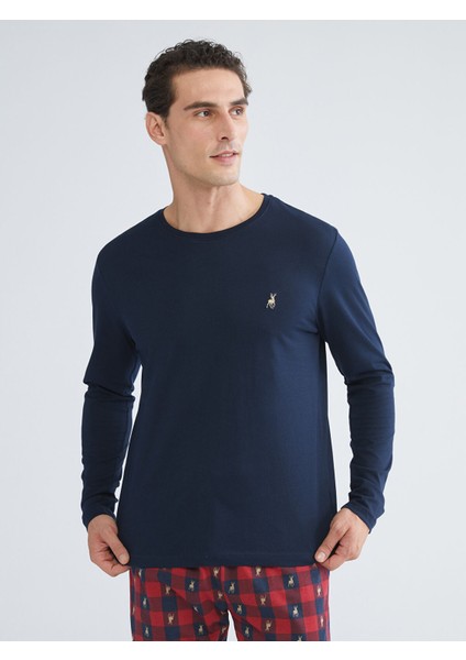 Yeni Sezon Bisiklet Yaka Erkek Pijama Takımı fiyatları