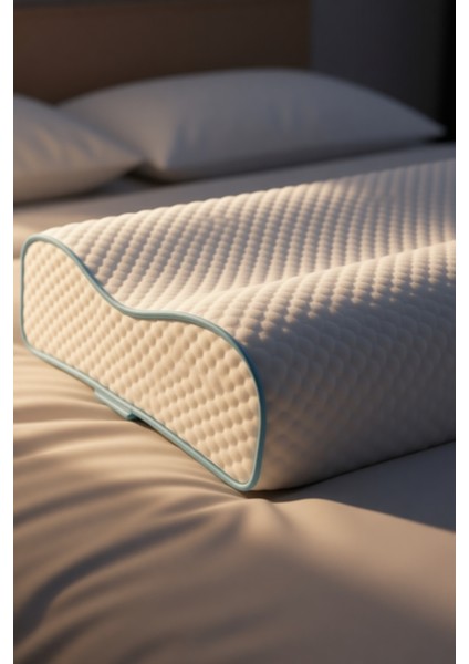 Visco Çift Boyun Destekli Ortopedik Yastık fırsatları
