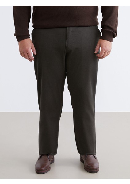 Yeni Sezon Büyük Beden Standart Kalıp Erkek Chino Pantolon fiyatları