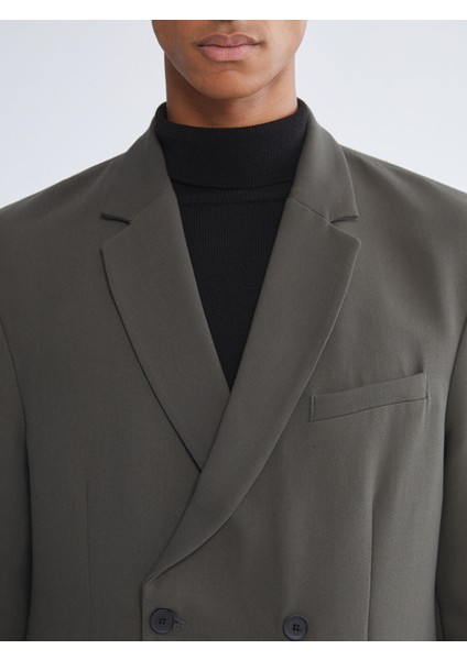 Yeni Sezon Standart Kalıp Erkek Blazer Ceket fırsatları