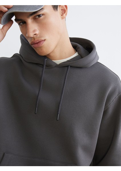 Yeni Sezon Kanguru Cepli Erkek Kalın Hoodie modelleri