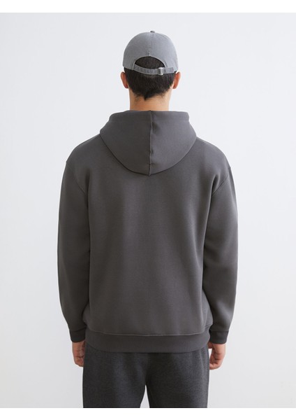 Yeni Sezon Kanguru Cepli Erkek Kalın Hoodie fırsatları