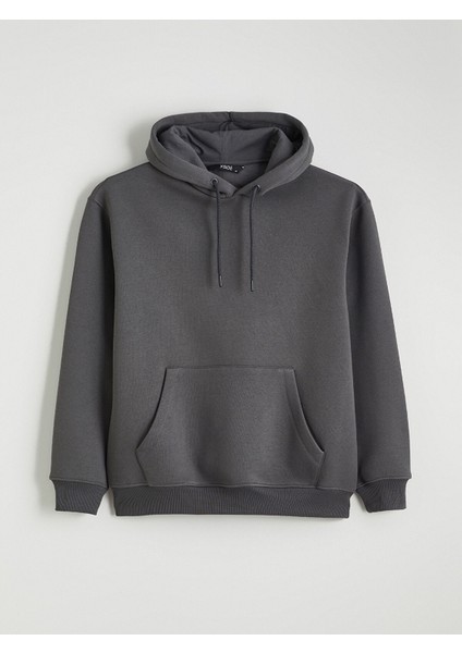 Yeni Sezon Kanguru Cepli Erkek Kalın Hoodie indirimleri