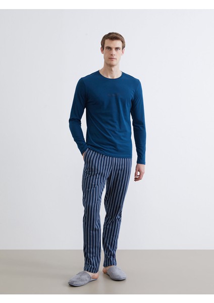 Yeni Sezon Standart Kalıp Erkek Pijama Takımı fiyatları