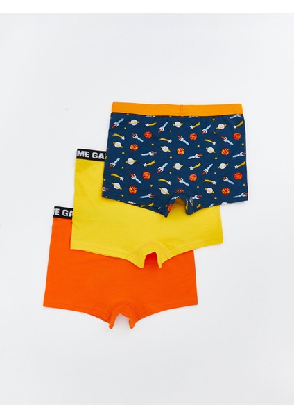 Yeni Sezon Baskılı Erkek Çocuk Boxer 3'lü fiyatları