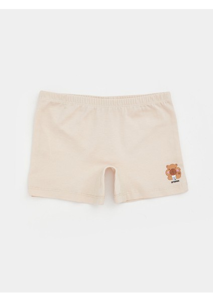 Yeni Sezon Baskılı Kız Çocuk Boxer