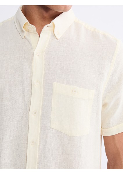 Yeni Sezon Regular Fit Kısa Kollu Erkek Gömlek modelleri