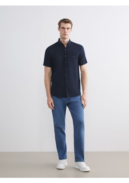 Yeni Sezon Regular Fit Kısa Kollu Erkek Gömlek fiyatları