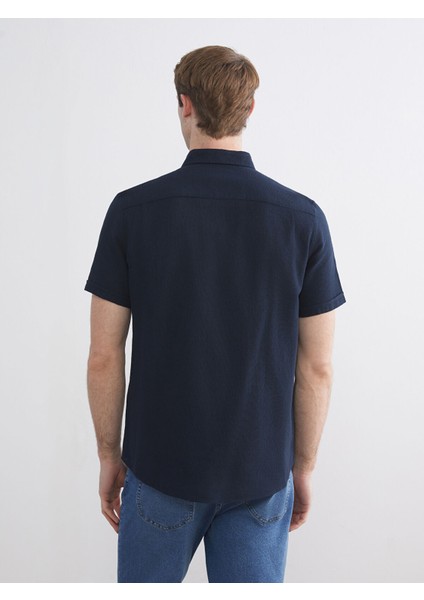 Yeni Sezon Regular Fit Kısa Kollu Erkek Gömlek fırsatları