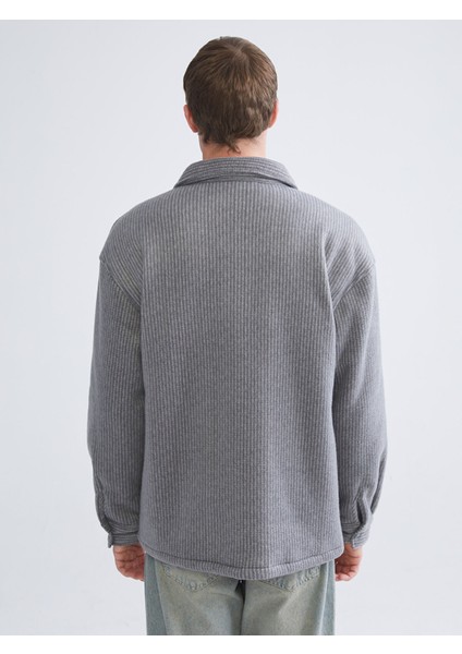 Yeni Sezon Rahat Kalıp Uzun Kollu Erkek Gömlek Ceket indirimleri