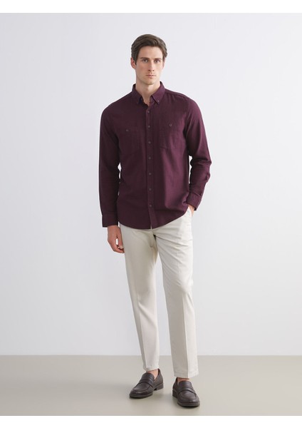 Yeni Sezon Regular Fit Uzun Kollu Gabardin Erkek Gömlek fiyatları