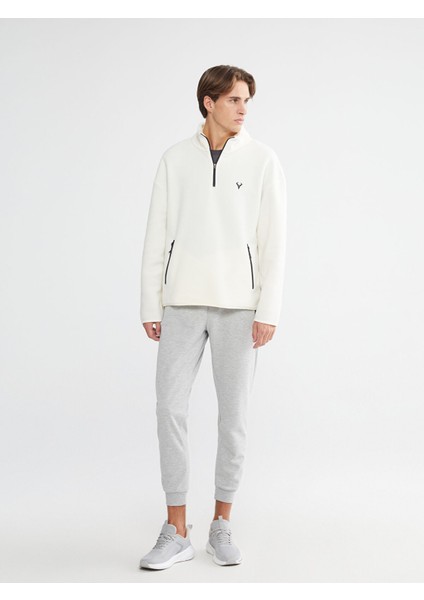 Yeni Sezon Fermuarlı Dik Yaka Uzun Kollu Erkek Sweatshirt fiyatları