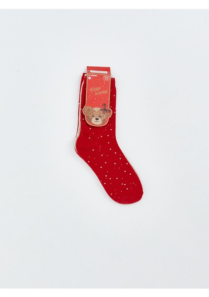 Yeni Sezon Ayı Teddy Desenli Kız Çocuk Soket Çorap 3'lü fiyatları