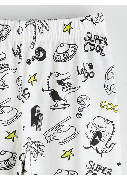 Yeni Sezon Baskılı Erkek Çocuk Pijama Alt modelleri