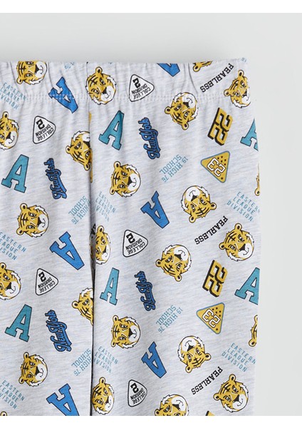 Yeni Sezon Baskılı Erkek Çocuk Pijama Alt modelleri