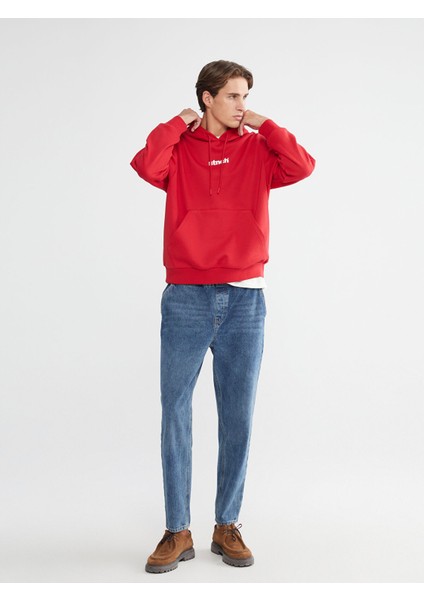 Yeni Sezon Uzun Kollu Baskılı Erkek Kalın Hoodie fiyatları