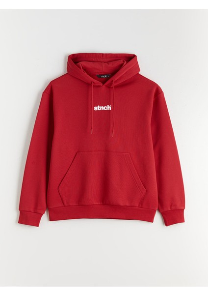 Yeni Sezon Uzun Kollu Baskılı Erkek Kalın Hoodie indirimleri
