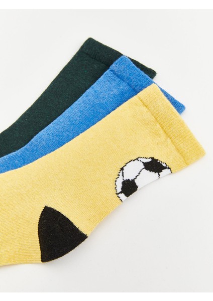 Yeni Sezon Desenli Erkek Çocuk Soket Çorap 3'lü fırsatları