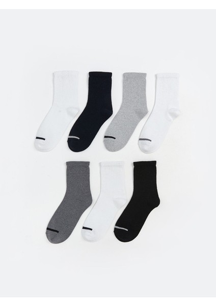 Yeni Sezon Erkek Çocuk Soket Çorap 7'li