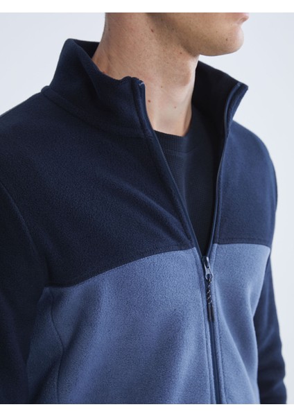 Yeni Sezon Dik Yaka Polar Erkek Fermuarlı Sweatshirt modelleri