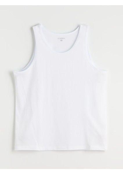 Yeni Sezon Büyük Beden U Yaka Penye Erkek Atlet 3'lü modelleri