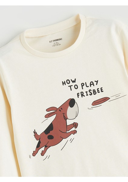 Yeni Sezon Baskılı Erkek Çocuk Pijama Üst modelleri